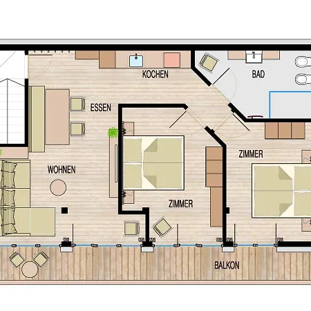 Haus Tannengruen Appartement