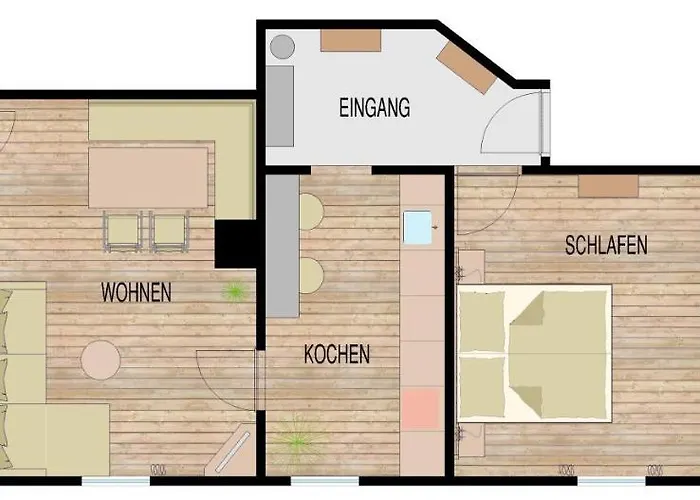 公寓 Haus Tannengruen *